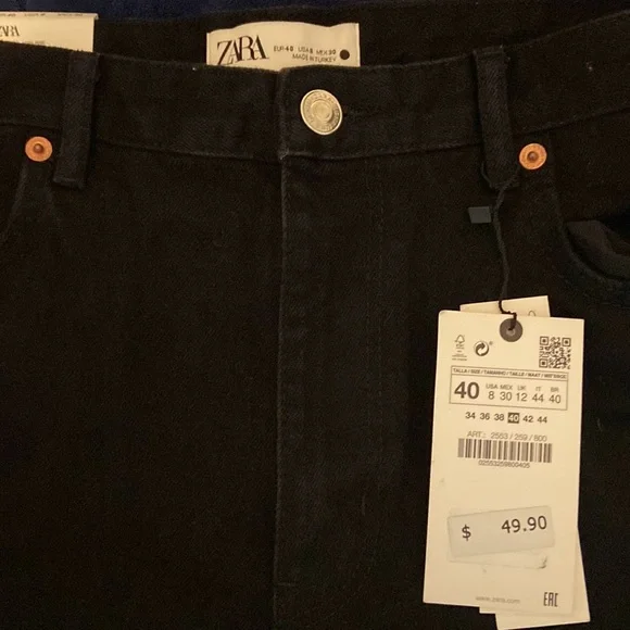 Zara jeans size 8 - Picture 4 of 6